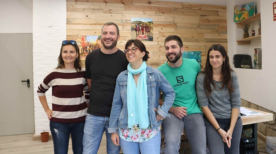 L'alcaldessa de Tàrrega Alba Pijuan Vallverdú visita les noves instal·lacions