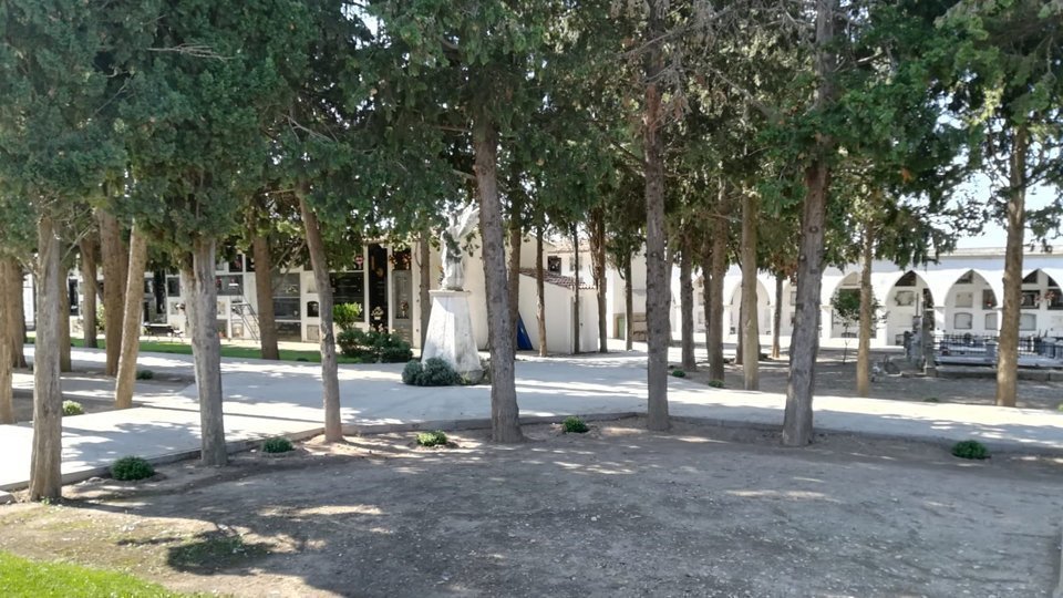 Espais en el cementiri de Bellpuig