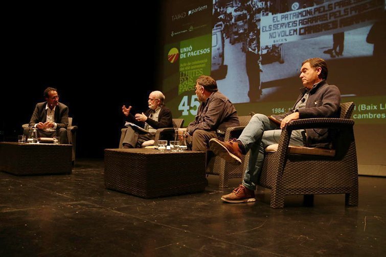 El Centre Cultural del Morell ha estat l'escenari del 45è l'aniversari Unió de Pagesos