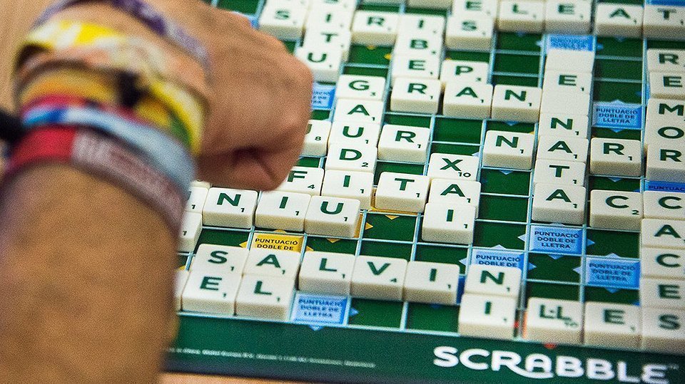 Joc de tauler de Scrabble en Català