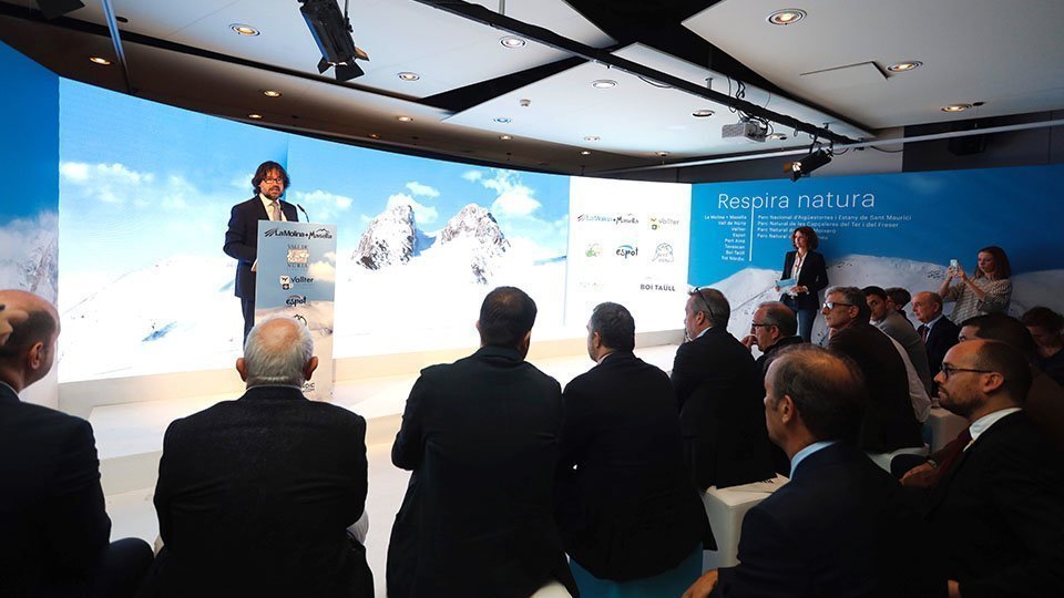 El president de Ferrocarrils de la Generalitat, Ricard Font