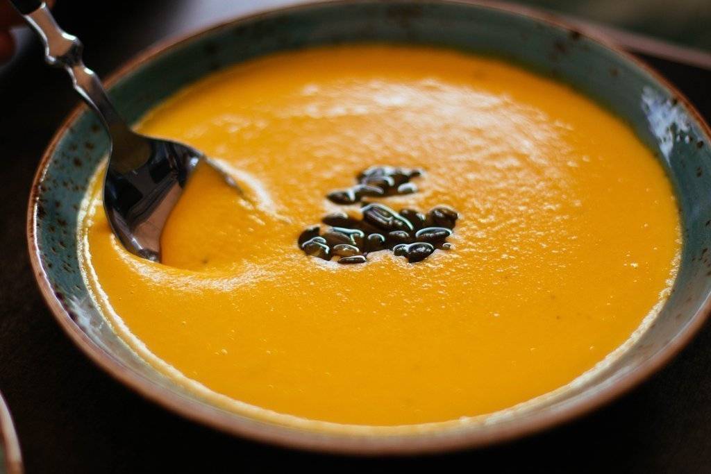 shallow-focus-photography-of-squash-soup-1277483