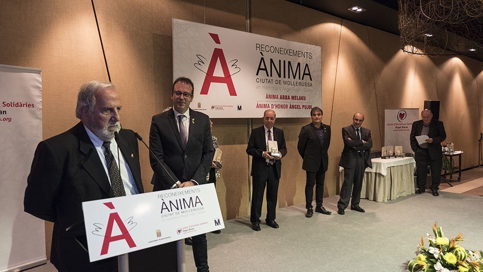 Rafel C alvet Reconeixement Ànima d'Honor Àngel Pujol