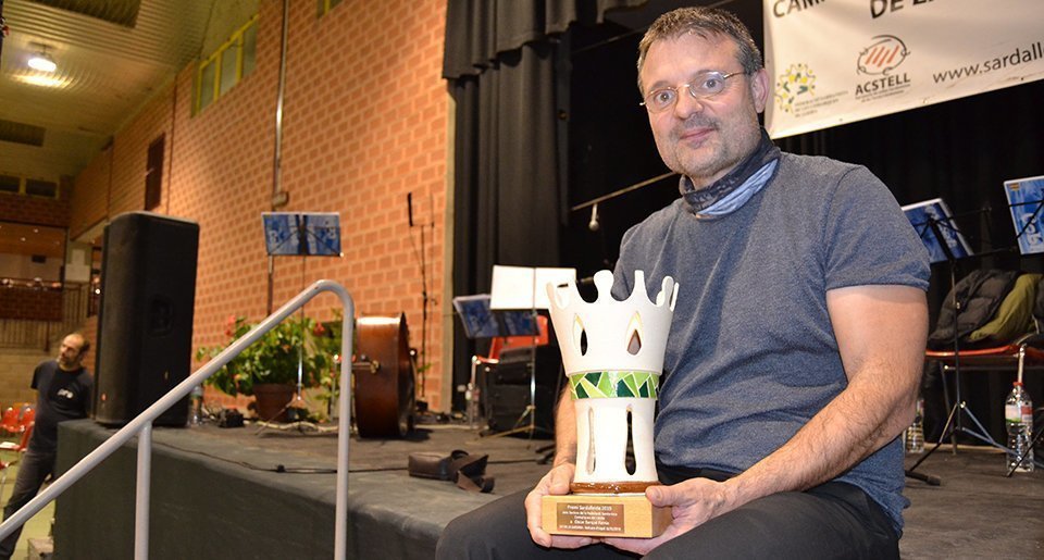 Òscar Barqué premi Sardalleida 2019