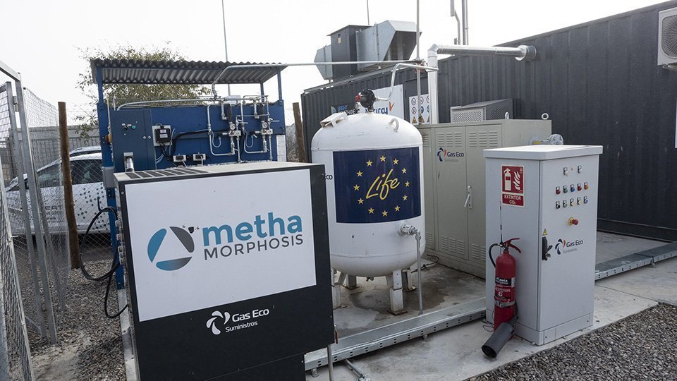 La planta del projecte Methamorphosis a Vila-sana