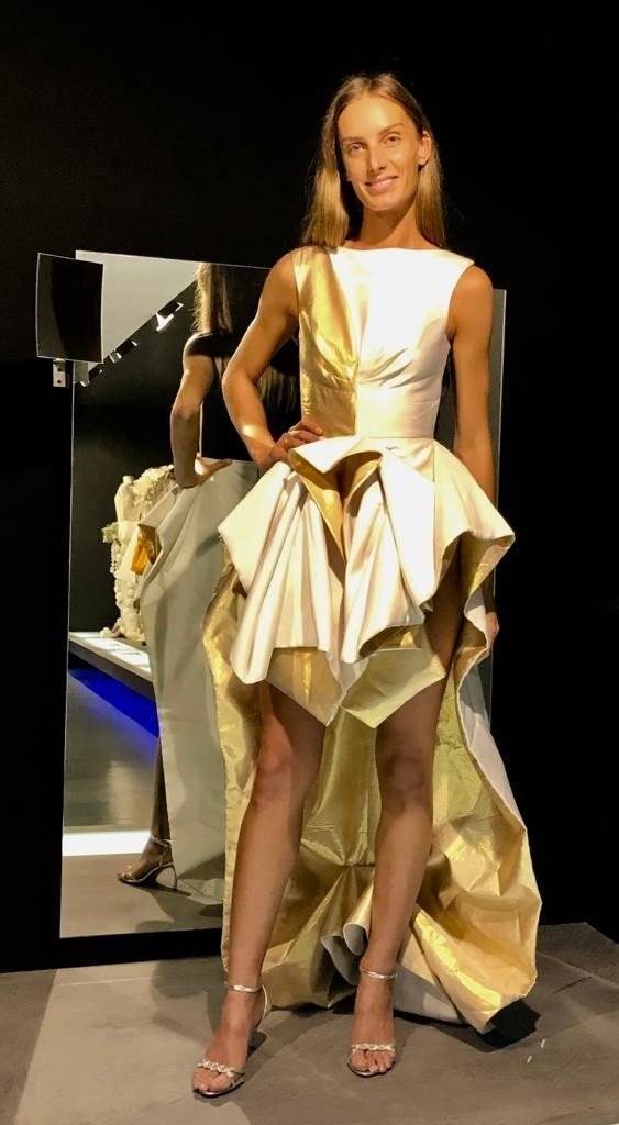 vestit Miquel Suay model Eugènia Piqué