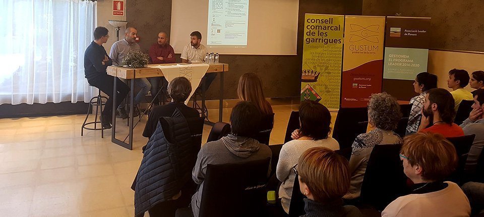 Els xefs Gonzalo Ferreruela. Joel Castanyé, i Albert Marimón