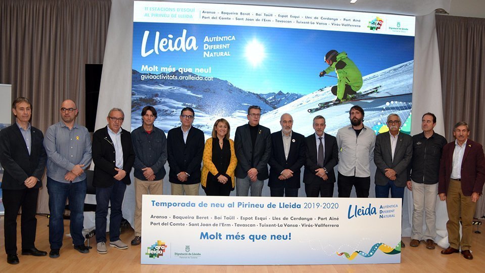 Presentació de la temporada de les estacions d'esquí del Pirineu lleidatà