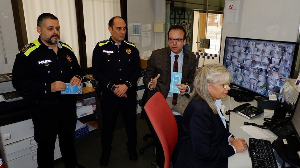 Centre de control del botó vermell Policia Local de Mollerussa