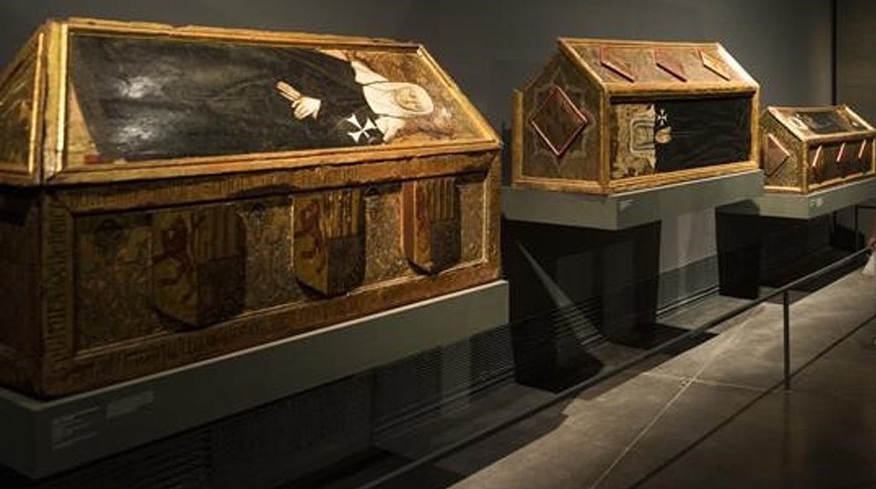 Obres de Sixena que hi havia al Museu de Lleida