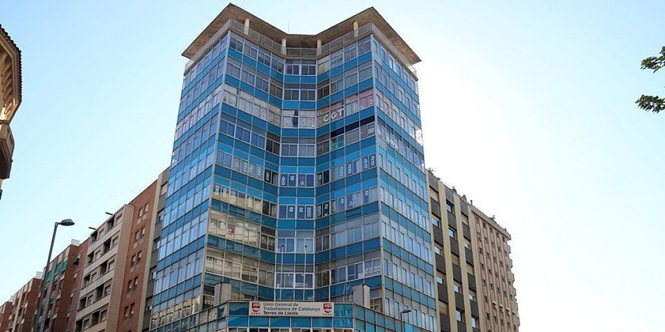 La seu dels sindicats a Lleida