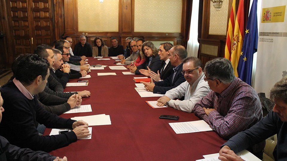 20191227 Subdelegació. Reunió Manifest fruita dolça i contractació campanya