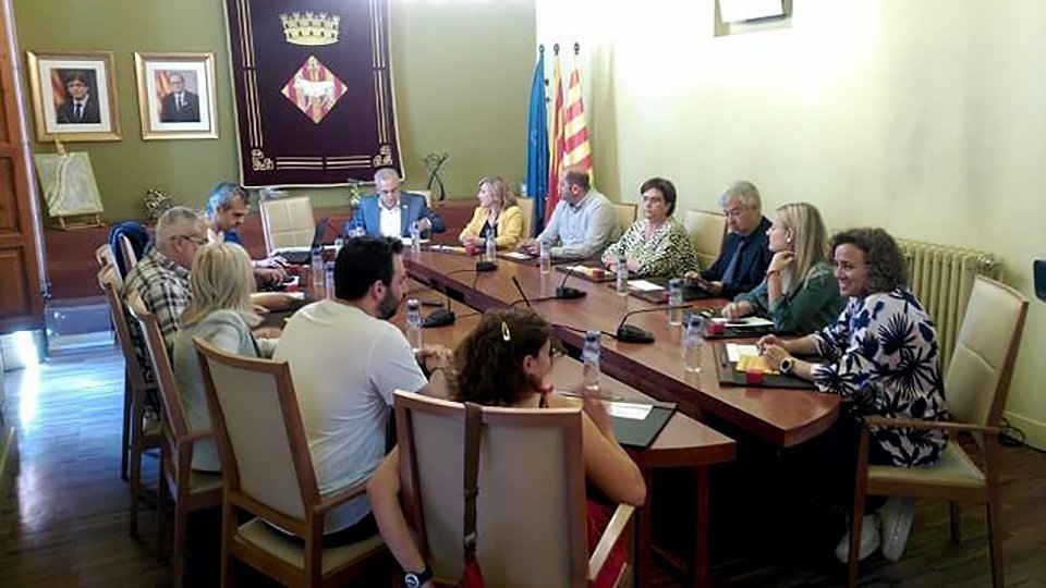 Ple de l'Ajuntament de les Borges Blanques del 19 de desembre