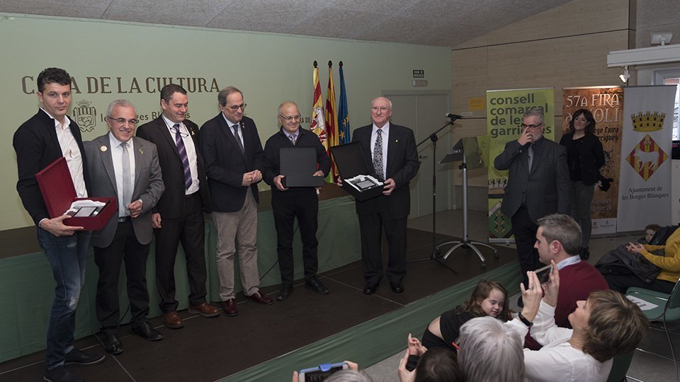 Dia de la Comarca Fira de l'Oli, guardorns a les trajectories de les empreses