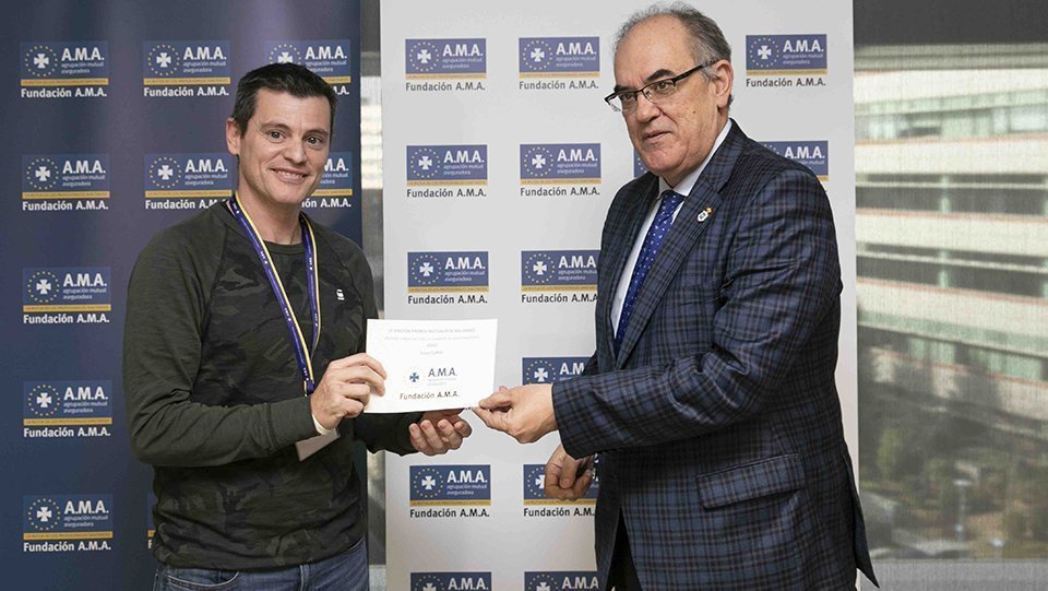 Lliurament del premi de la Fundación AMA