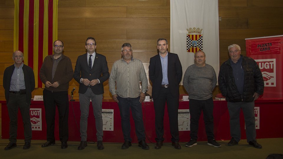 Taula rodona UGT Present i futur de la industrialització al Pla d'Urgell