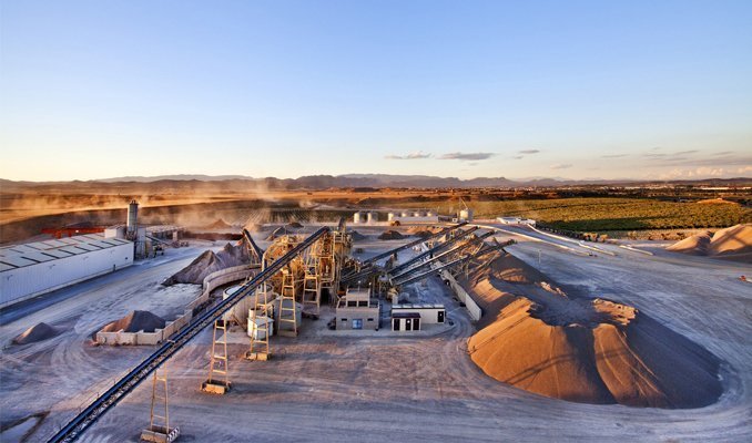 Imatge de la Planta d'àrids de Sorigué