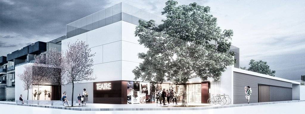 Projectes del futur teatre de les Borges Blanques