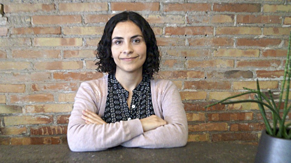 L'artista plàstica Míriam Fuentes L'artista plàstica Míriam Fuentes
