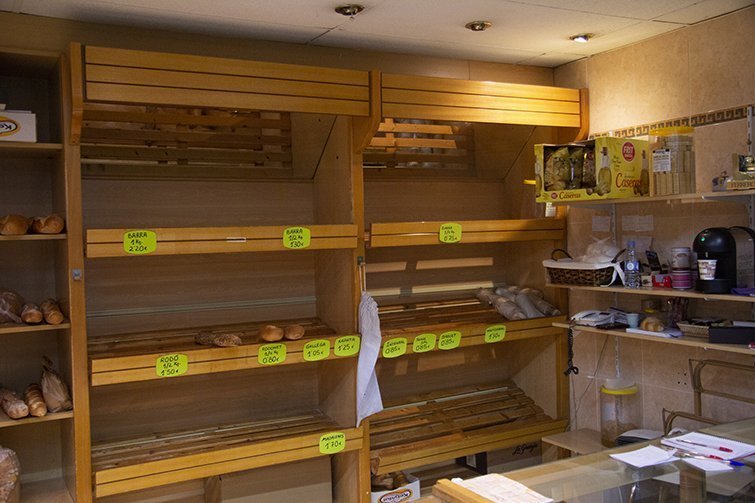 Un forn de pa sense existències a Mollerussa
