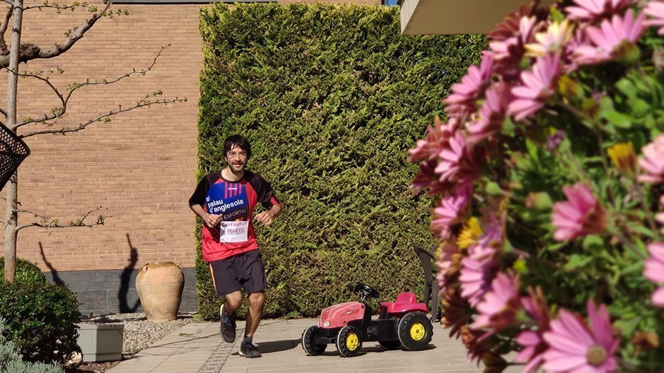 #ConFinaRun Francesc Balcells alcalde del Palau