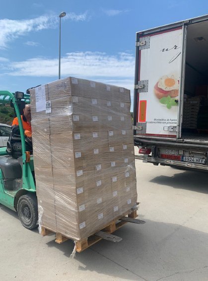 Productes que es distribuiran a Juneda per la crisi del coronavirus