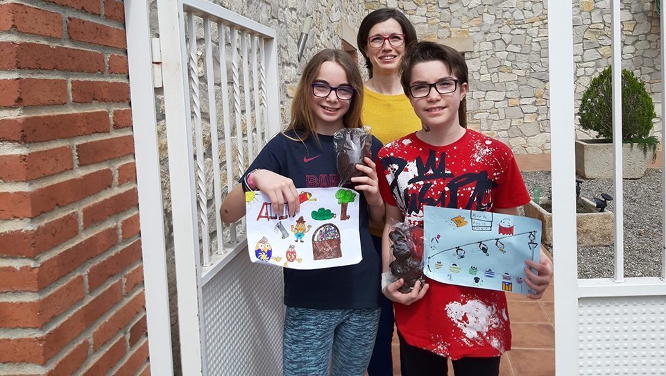 Els nens i nenes del Poal han fet dibuixos