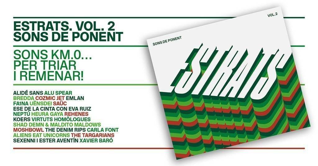 Imatge promocional de la segona edició del recopilatori Estrats
