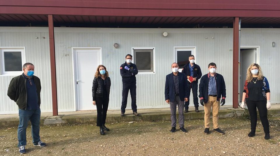 avui les autoritats han visitat els allotjaments habilitats 1