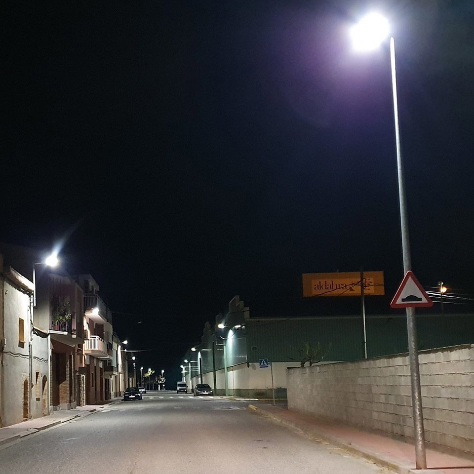 Nou enllumenat al núcli urbà de Vila-sana