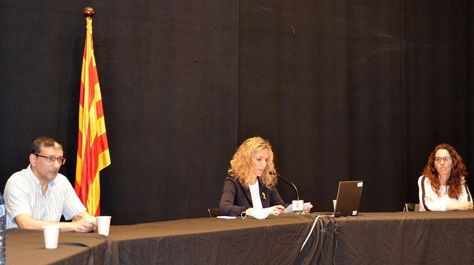 Parlament que ha fet Fernàndez un cop ha estat escollida alcaldessa d'Agramunt (1)