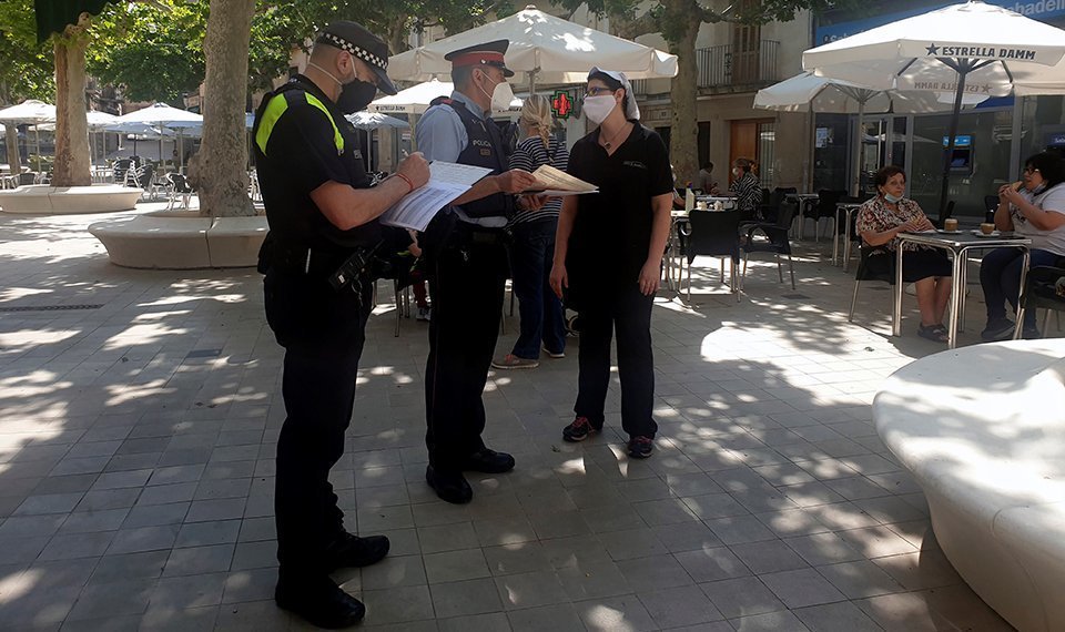 Patrulles conjuntes d'agents de Mossos d'Esquadra i Policia Local han dut a terme aquest cap de setmana a Mollerussa