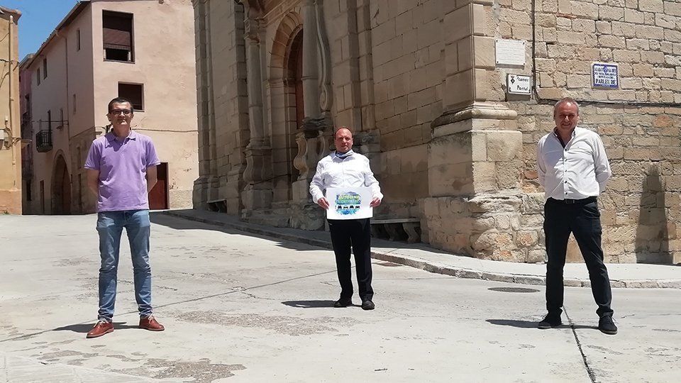 Pere Aumedes, Jordi Catanyé i Jordi Calvís