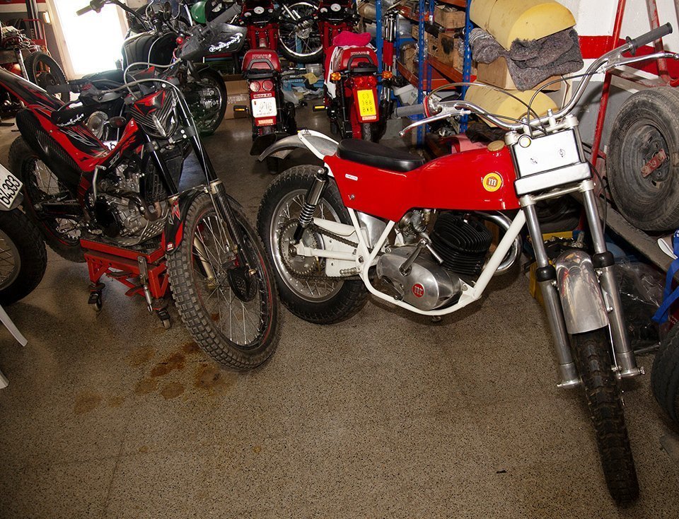 Les evolucions de la marca Montesa, cota 247