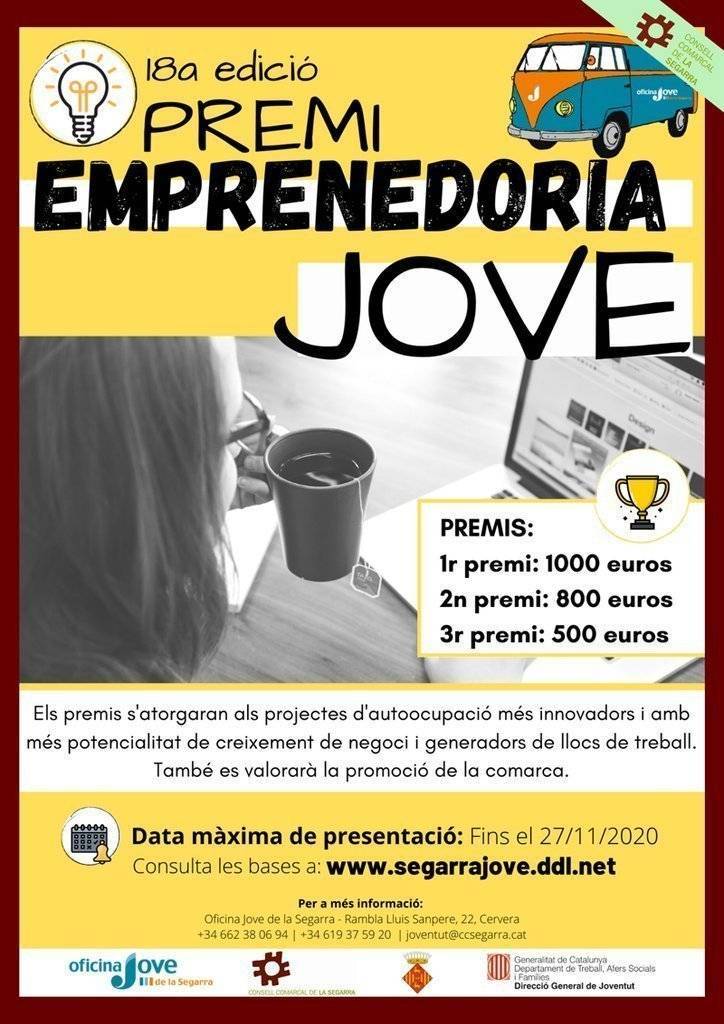 Premi emprenedoria jove 2020