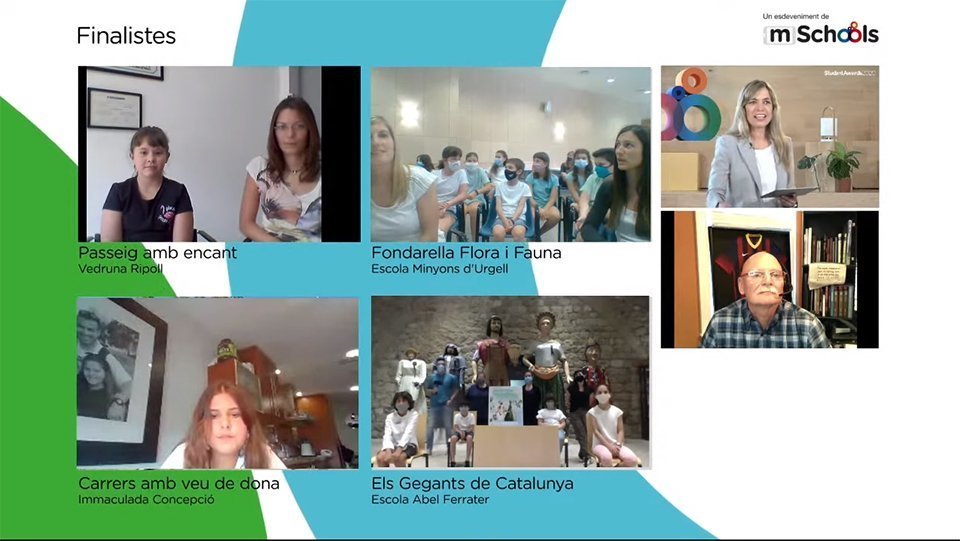 Acte de lliurament telemàtic dels Students Awards 2020