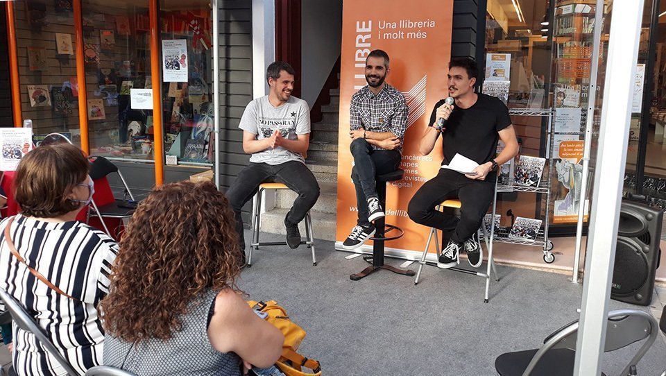 Presentació a la Carpa del Racó del Llibre de l'obea El Procés de la Revolta
