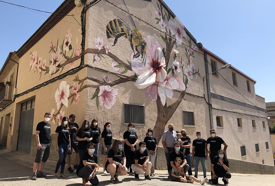 Personal de l'empresa d'Os de Balaguer Torrons i Mel Alemany