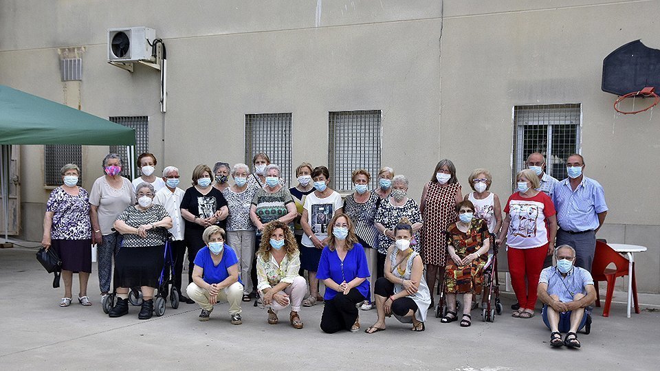 Participants en la cloenda d'activitats a Sidamon @JosepMLlovera