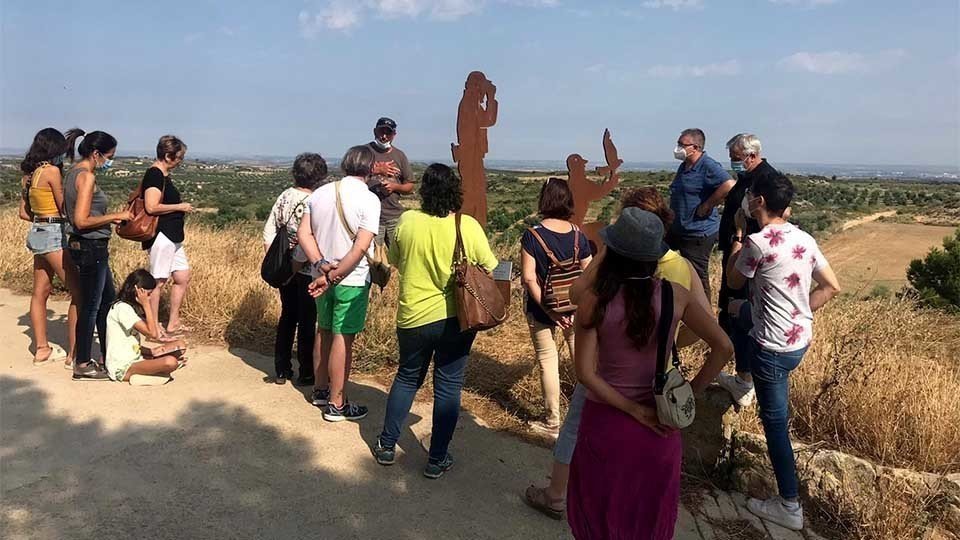 Visita a Mas de Melons a Castelldans 1