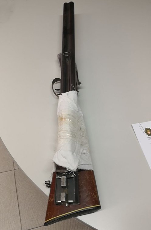 L'arma comissada per la Policia Local de les Borges
