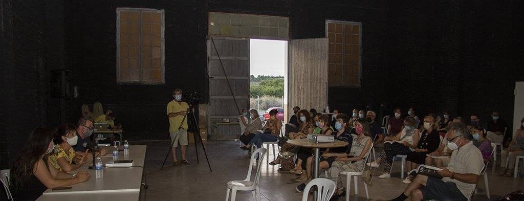 Acte de presentació de la revista URTX a les naus de Cal Trepat