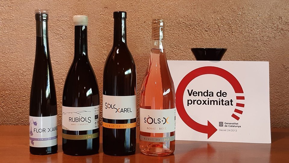 Vins del celler Rubió de Sóls