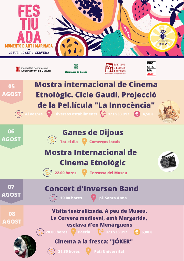 3 Cartell Festiuada setmanal