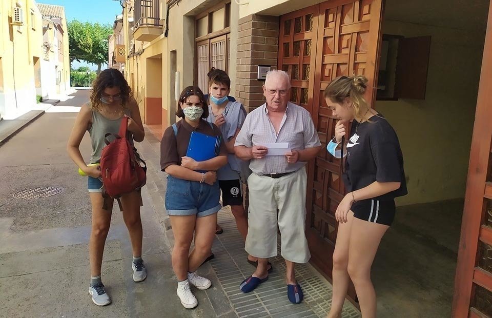Entrevistes a la gent gran en el Camp de treball Palau