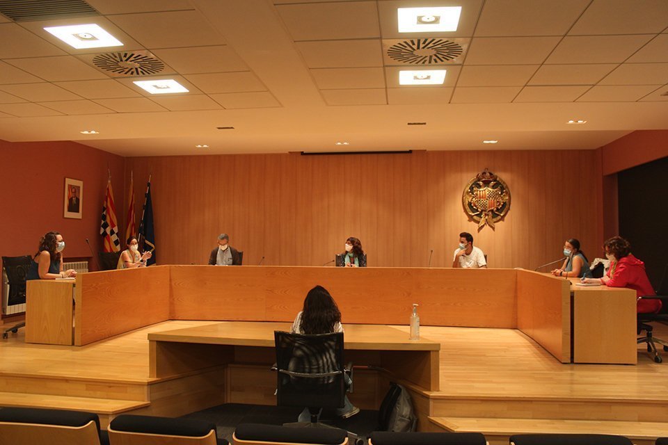 Reunió d'avui a la Casa Consistorial de Tàrrega