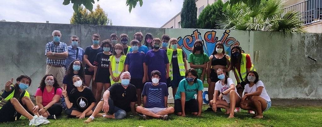 Els participants en el projecte Fet a Jova del Palau d'Anglesola
