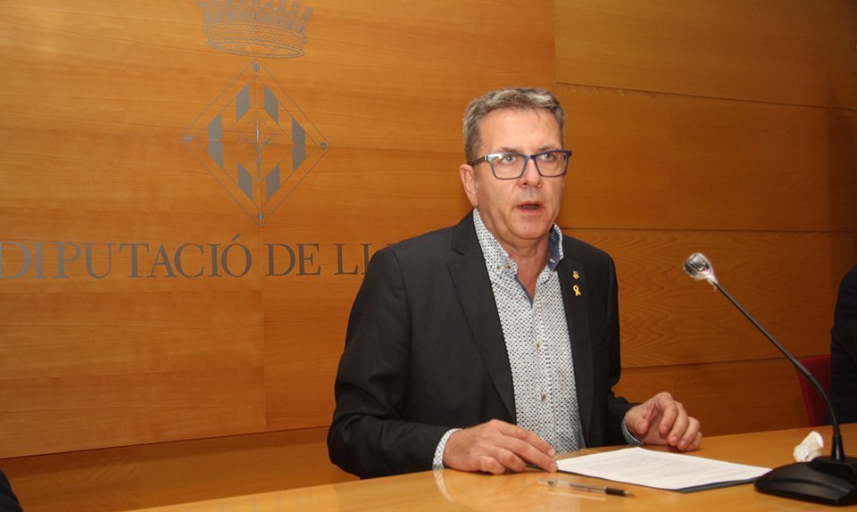 El president de la Diputació de Lleida Joan Talarn