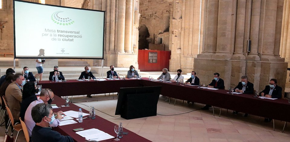 La mesa transversal per a la recuperació de Lleida