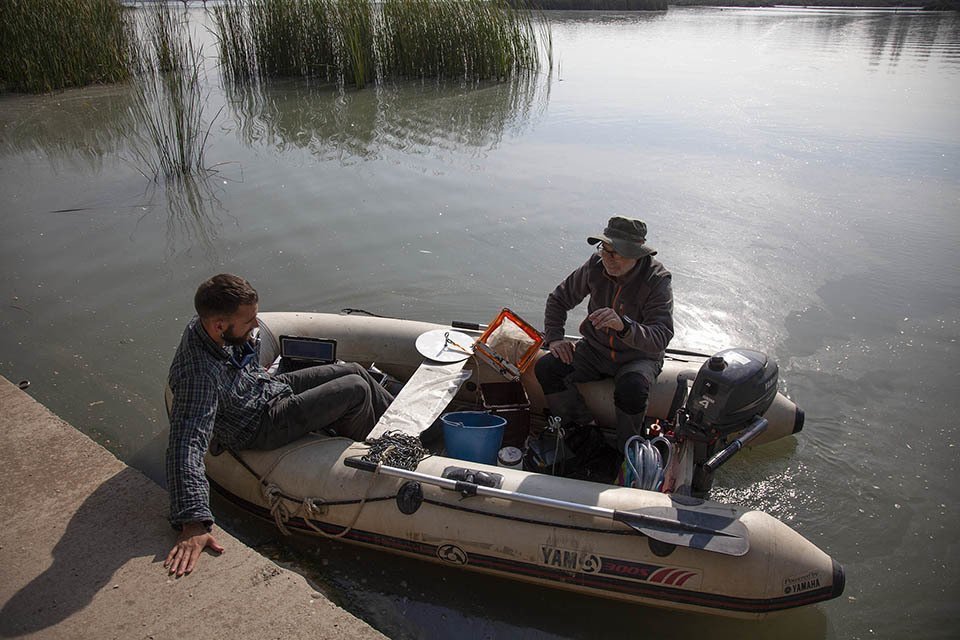 Antoni Palau fen l'estudi a l'Estany d'Ivars i Vila-sana